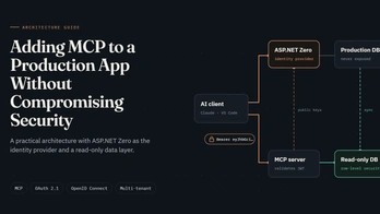 Adding MCP to a Production App Without Compromising Security: A Practical Architecture (with ASP.NET Zero as the Example)